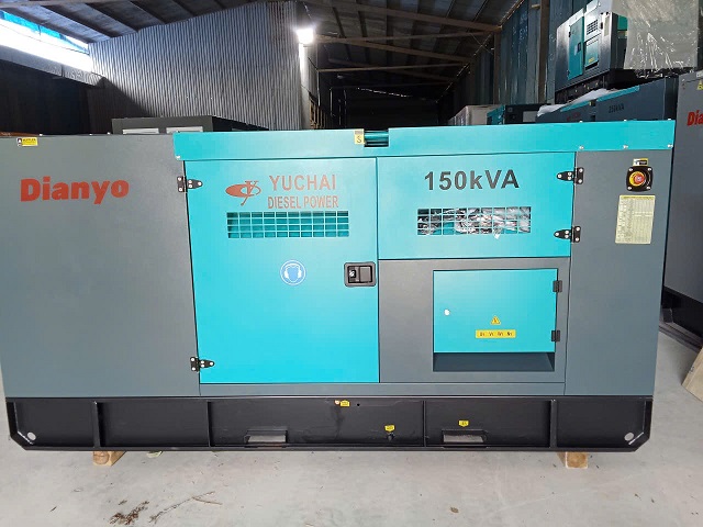 máy phát điện 150kva Yuchai tại hải phòng