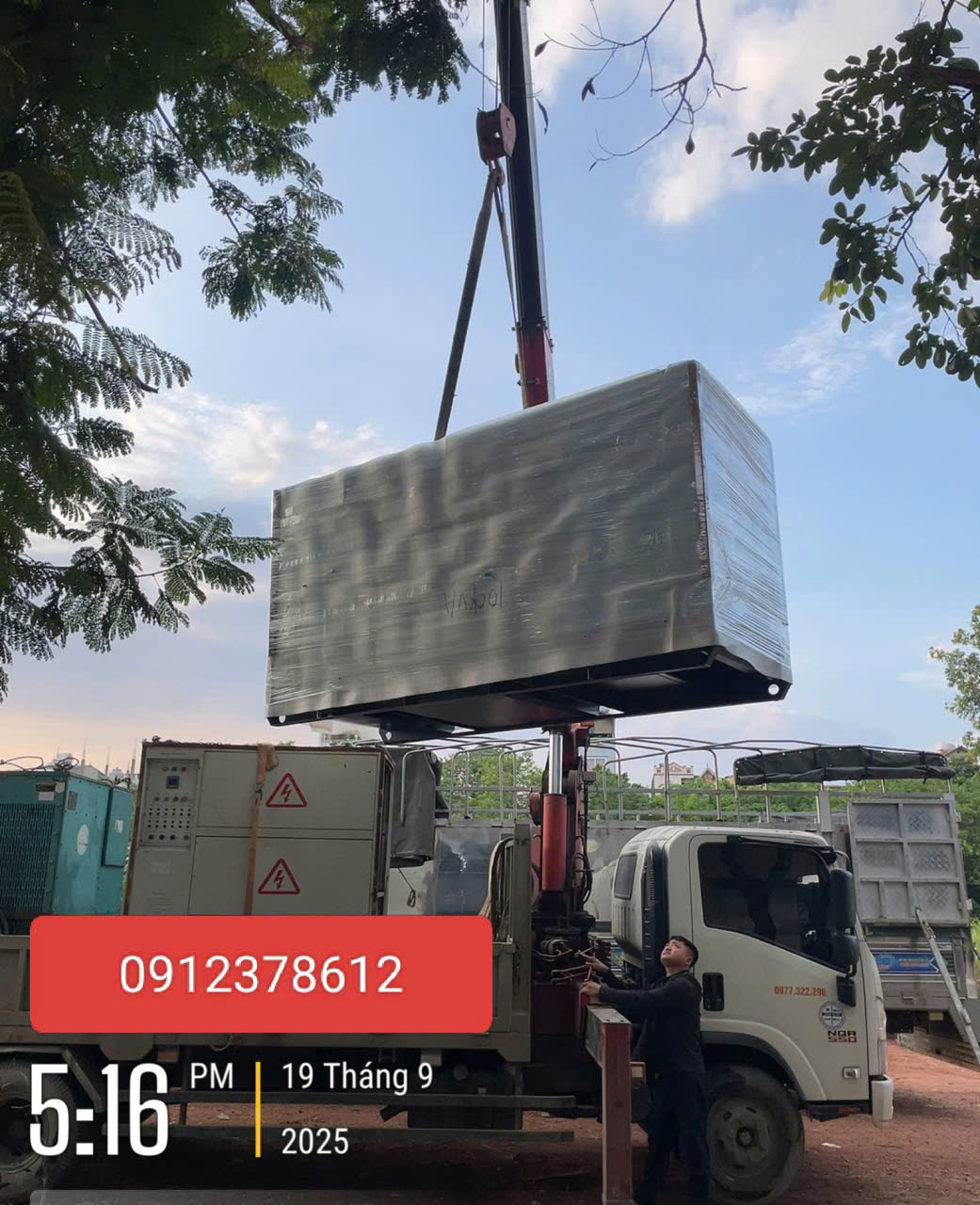 Bàn giao 2 tổ máy phát điện 100kva Cummins Đại Lý Nghệ An