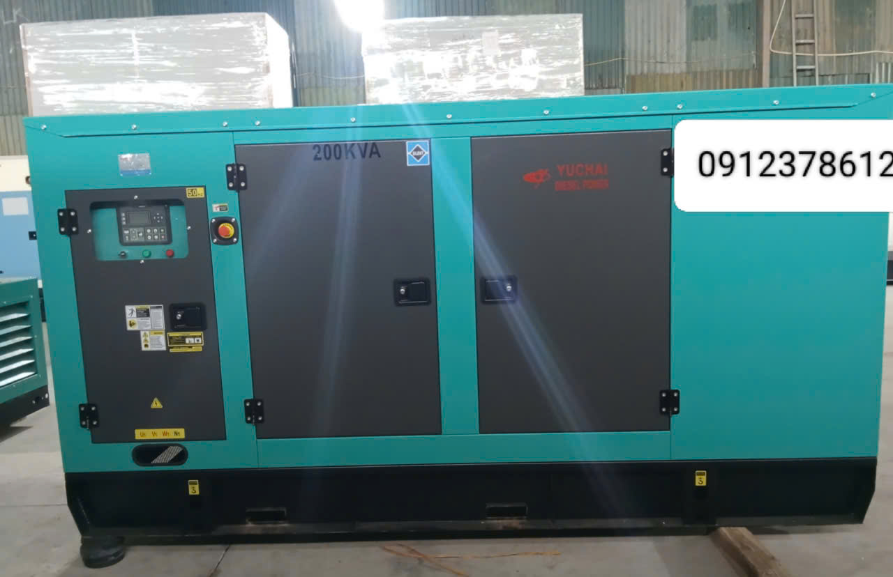 Máy phát điện 200Kva Yuchai