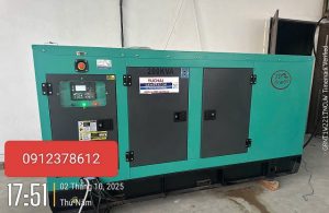 Máy phát điện Yuchai 200Kva lắp đặt tại Hưng Yên