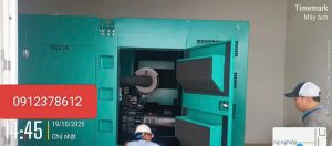 Dự án máy phát điện công nghiệp 500Kva cho nhà máy tại Bắc Ninh