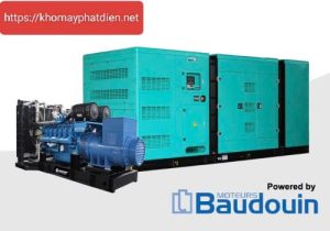 Máy phát điện Baudouin 1000Kva chất lượng - giá tốt