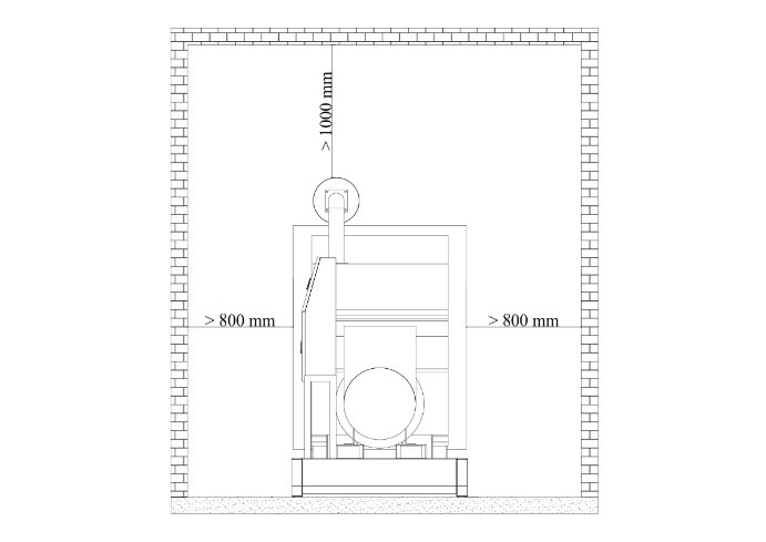 Thiết kế phòng đặt máy phát điện