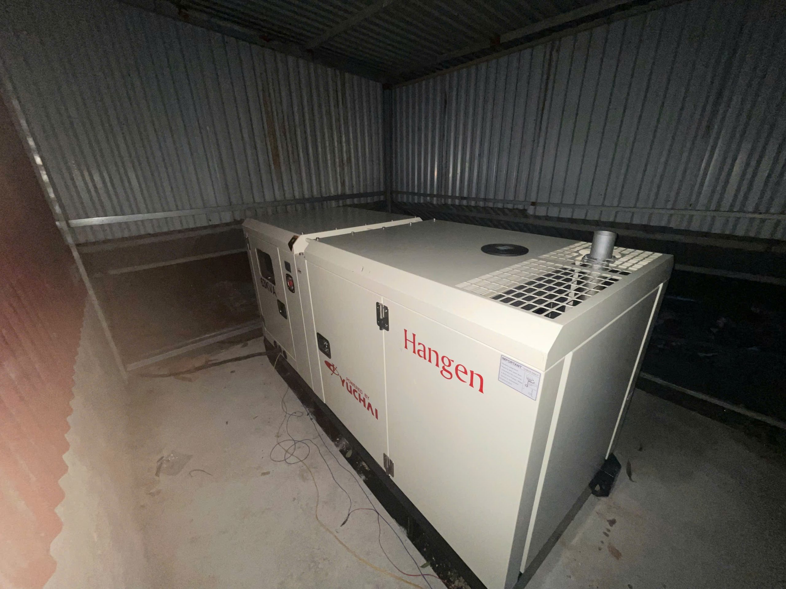 lắp đặt máy phát điện 63kVA YUCHAI trang trại Vĩnh Phúc | HANGEN POWER